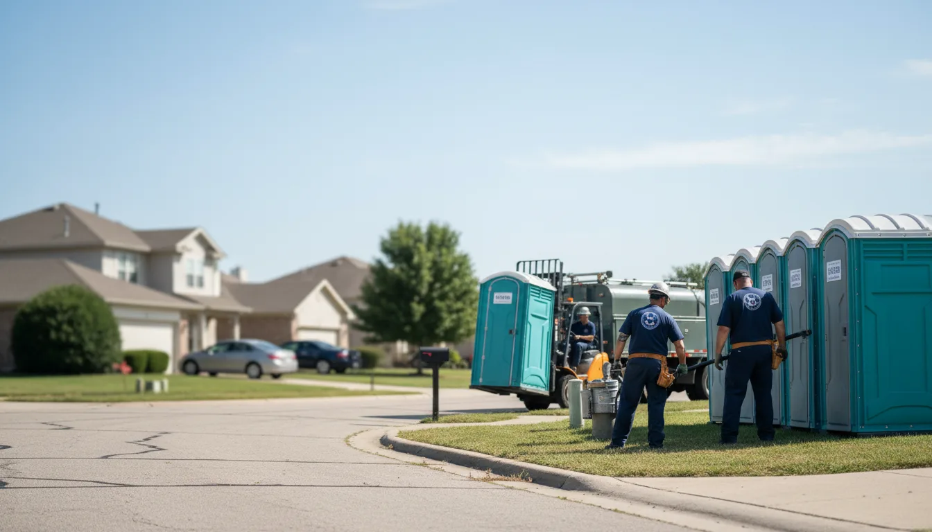 Porta Potty Rental in Spanishburg, WV near me